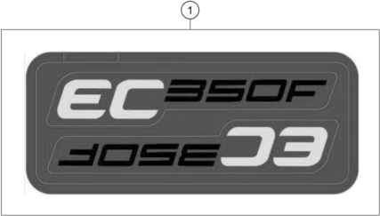 vue éclatée kit déco - gasgas ec 350f eu 2024