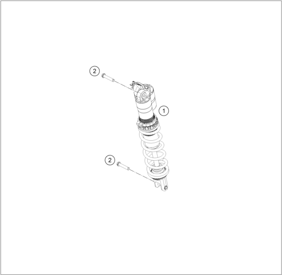 vue éclatée amortisseur - gasgas ec 350f eu 2026