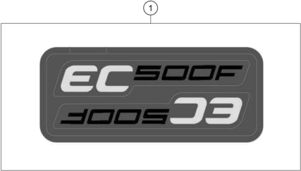 vue éclatée kit déco - gasgas ec 500f eu 2024