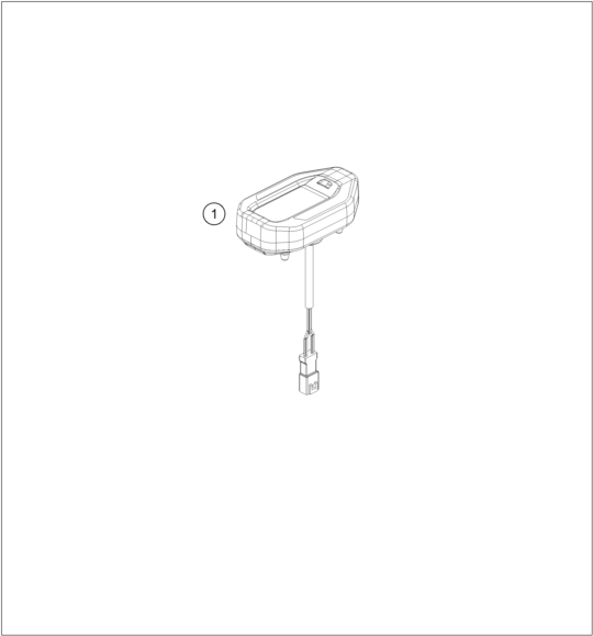 vue éclatée instruments / système de verrouillage - gasgas mc-e 5 2025