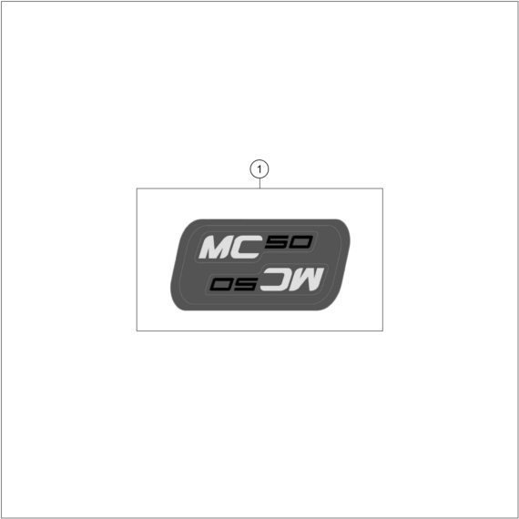 vue éclatée kit déco - gasgas mc 50 2026