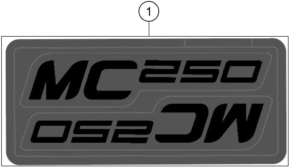 vue éclatée kit déco - gasgas mc 250 2025