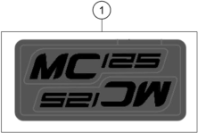 vue éclatée kit déco - gasgas mc 125 2026