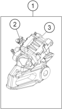 vue éclatée étrier de frein arrière - ktm 200 duke, blue, abs-b.d. rw 2026