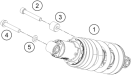 vue éclatée amortisseur - ktm 125 enduro r - b.d. jp 2026